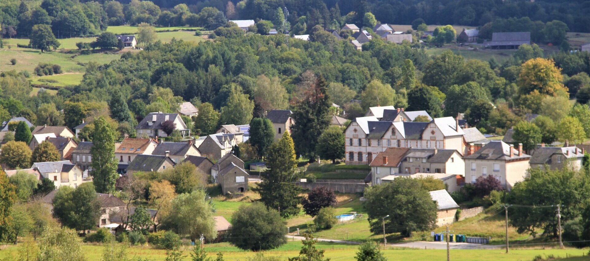 Mairie de Liginiac en Corréze dans le 19